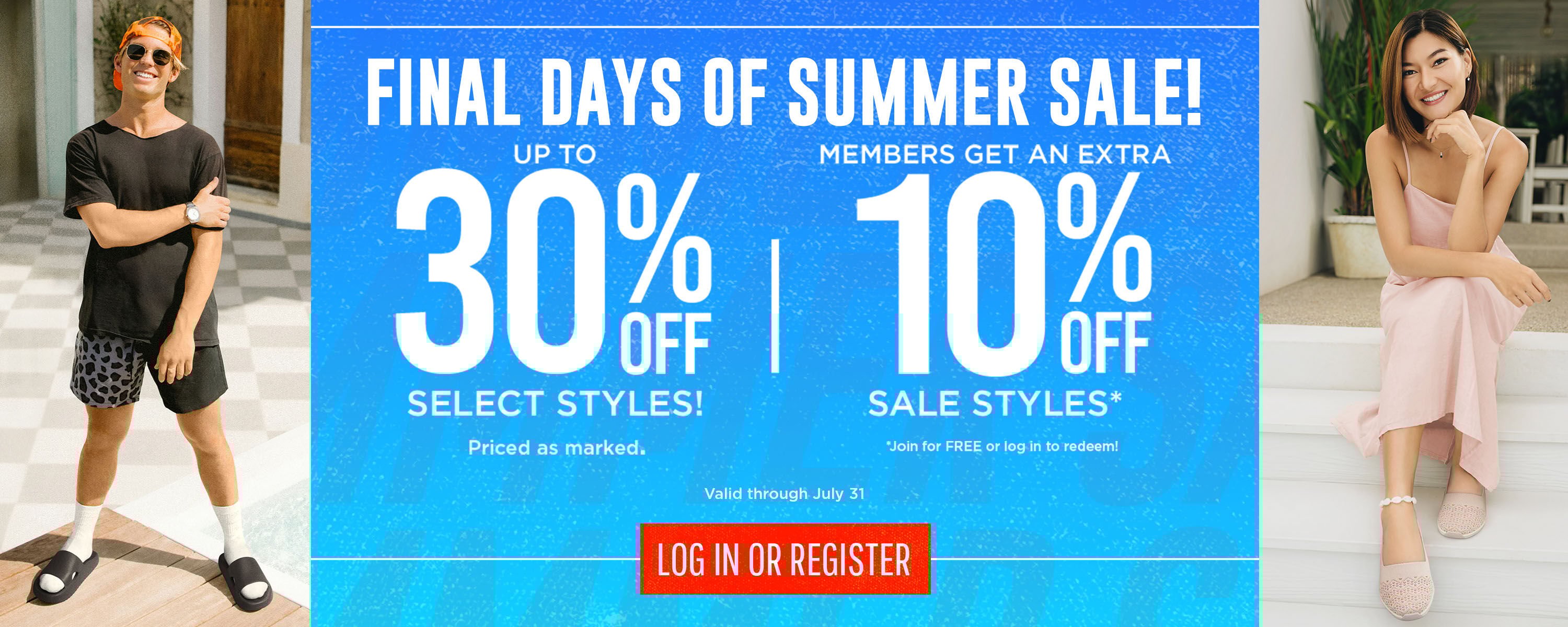 Skechers Summer Clearance Sale